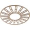 Ekena Millwork Hale Wood Fretwork Pierced Ceiling Medallion, Red Oak, 24"OD x 8 3/4"ID x 3/8"T CMWP24X24X0375HHRO - alternate 3